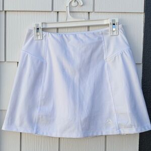 Reebok White Sport Skirt with Subtle Logo